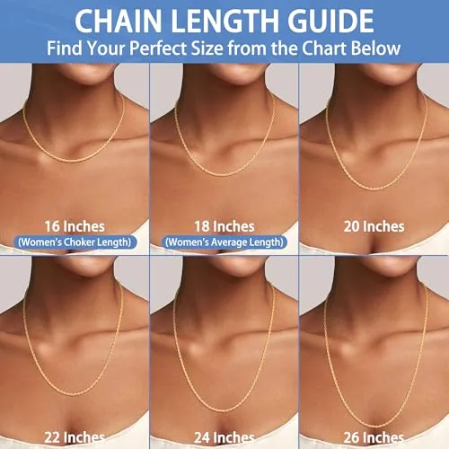 2mm 14K Gold over Sterling Silver Rope Chain 24 in, view 2