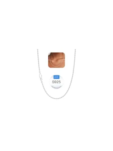 2mm Sterling Silver Rope Chain 24 in, view 2