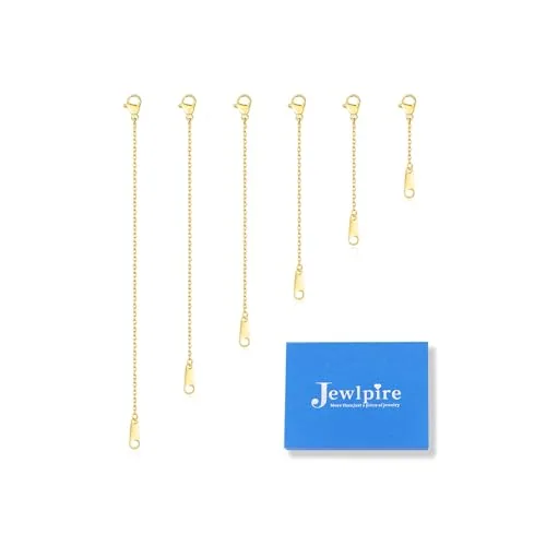 14K Gold Plated Cable Chain Set