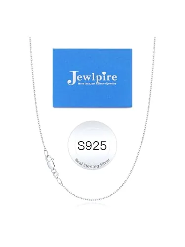1mm Sterling Silver Cable Chain 18 in, Style JP-GRNXW