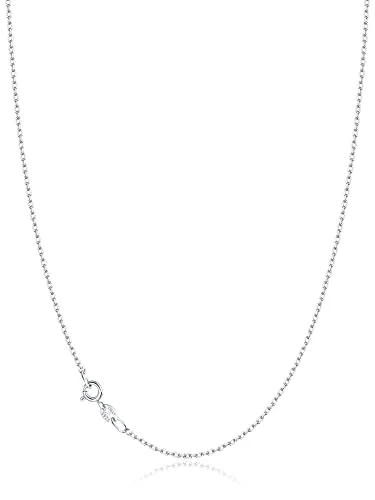 1mm Sterling Silver Cable Chain 22 in, view 2