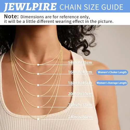 1.1mm 18K Gold over Sterling Silver Cable Chain 16 in, view 2