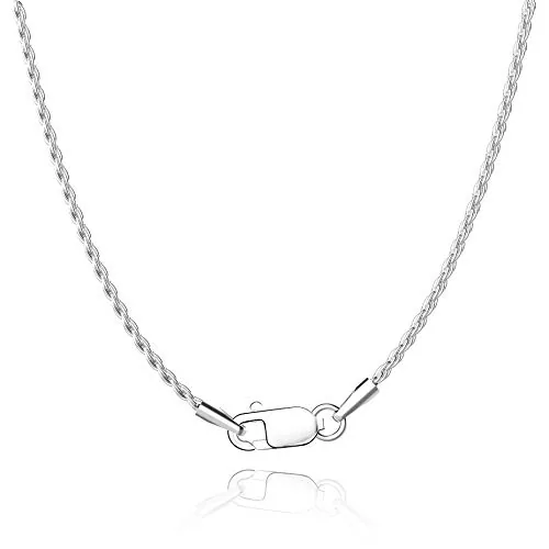 1.35mm Sterling Silver Rope Chain 18 in