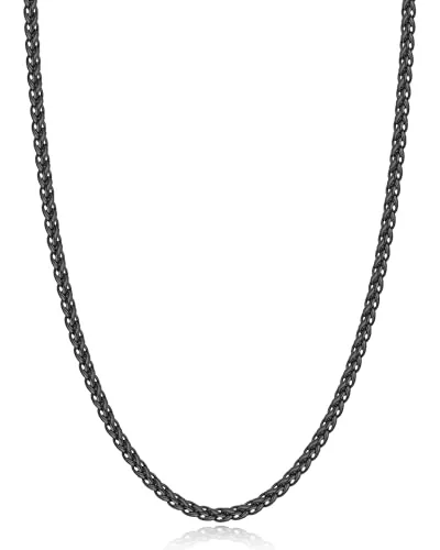 3mm Steel Chain Necklace 26 in